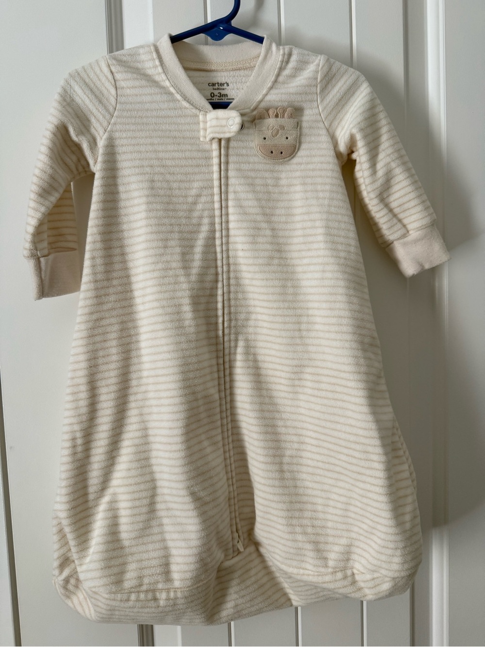 Carters, 0-3 mo fleece sleep sack